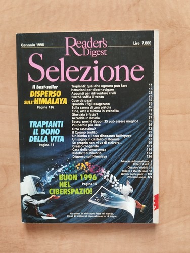 1996 selezione reader s - 01, reader's